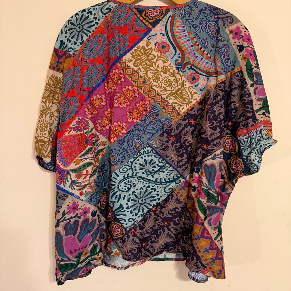 Natural Life Patchwork Top - image 3
